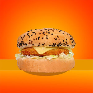 Chicken Cheese Burger (Chaska Cheese Burger)